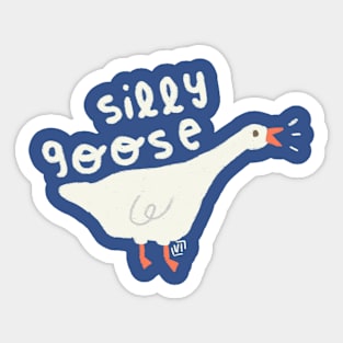 silly goose Sticker